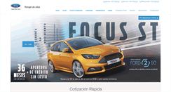 Desktop Screenshot of fordrangeldealba.mx
